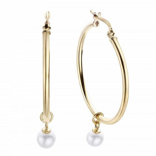 Pendientes PEARL DORADO