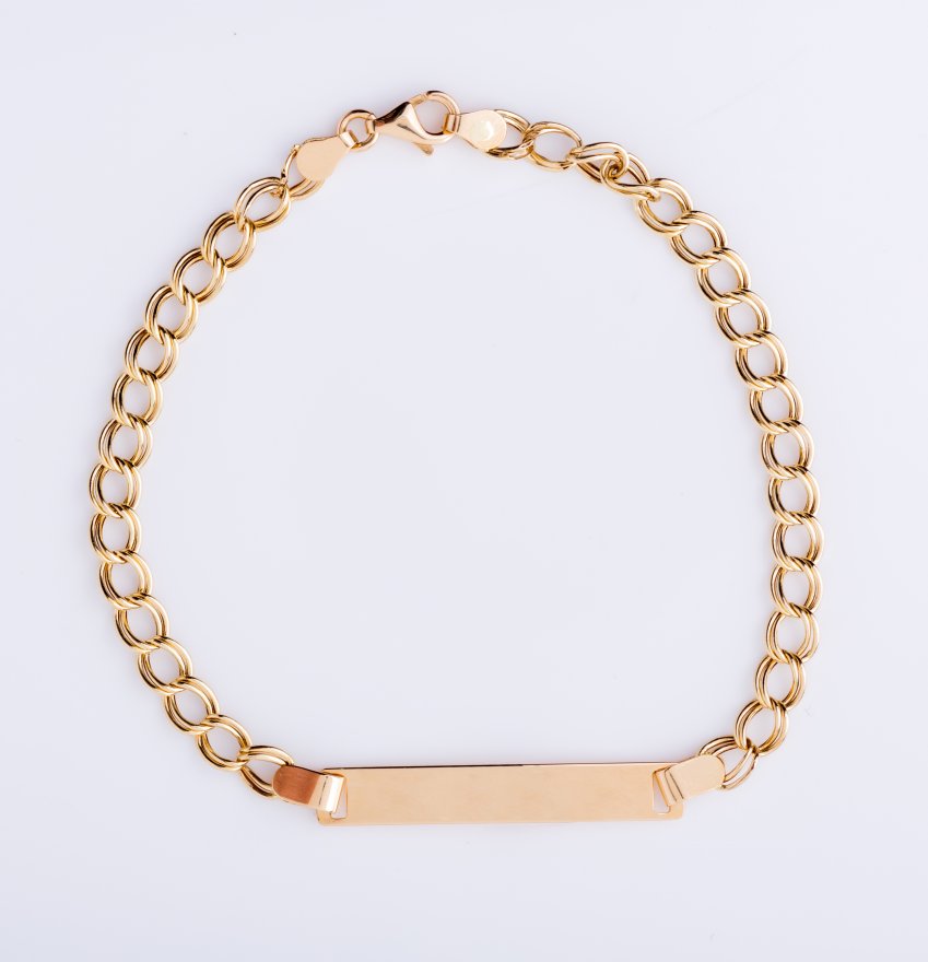 Esclava de oro de 18 Kt. J. LUDEÑA